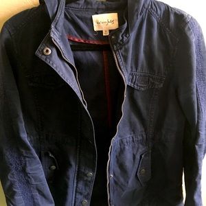Blue utility jacket